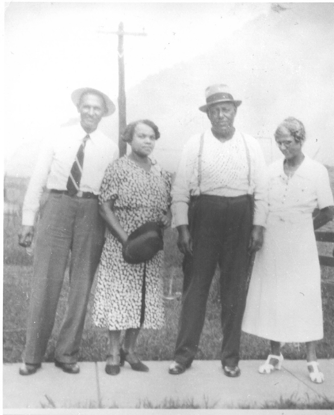 Right To Left: Martha (Mama Gay) Diggs & Lewis Irvin (Pappa Gay) Diggs Sr, America's First Black Millionaires, 1916 and Vice President of Kanawha Hocking Coal